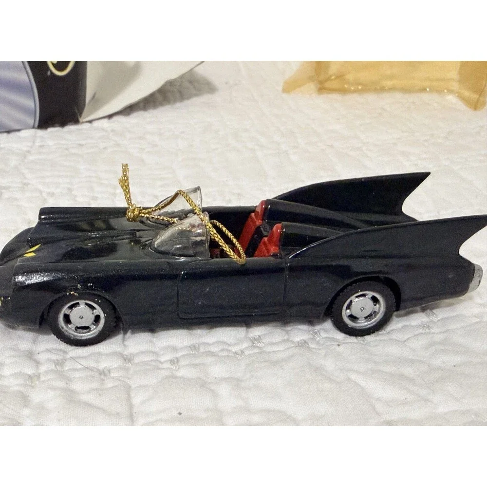 Vintage Kurt S. Adler Holiday Batman Dc Comics Batmobile Ornament